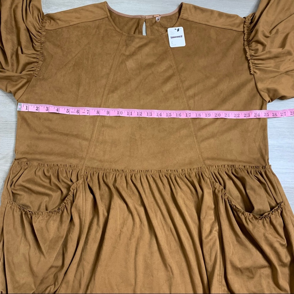 Free People Abbie Vegan Suede Dress - Picture 11 of 16